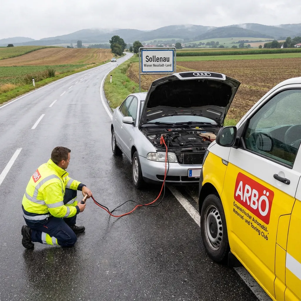 Lawete Pablo e.U. im Einsatz auf der A2 in Oesterreich.